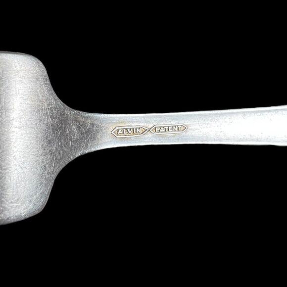 Alvin Patent Vintage Silver Plated Dinner Fork Sets Of 4 Medium & 2 Large - Picture 9 of 9